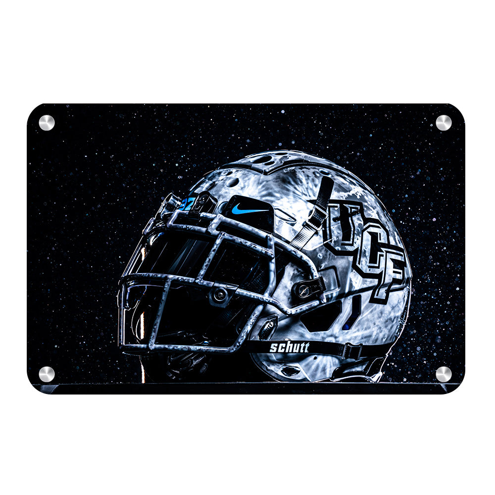 custom football helmet wall art UCF Knights