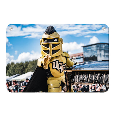 UCF Knights - Knightro - College Wall Art #Metal