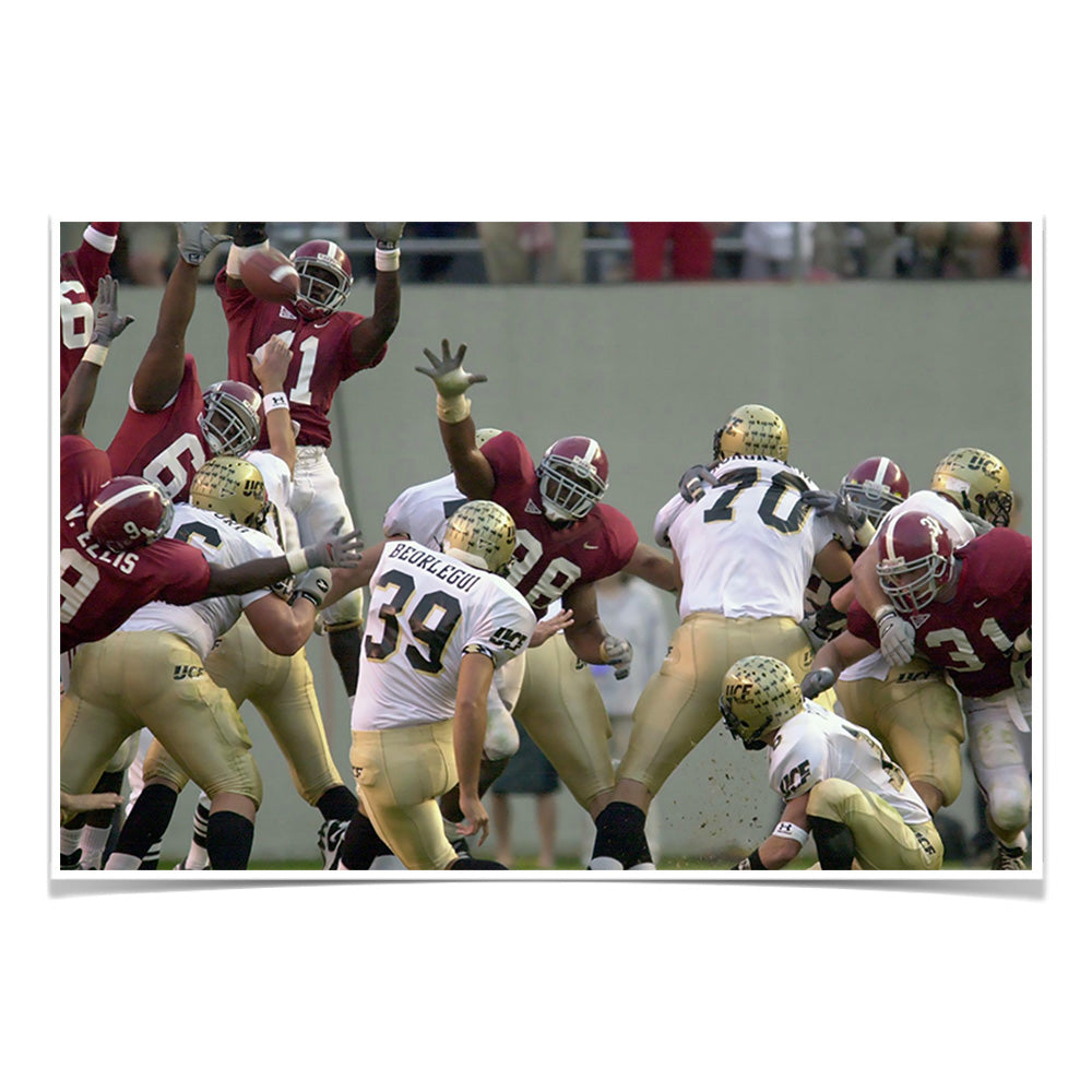 UCF vs. Alabama Winning Field Goal 2000 - College Wall Art #Canvas 