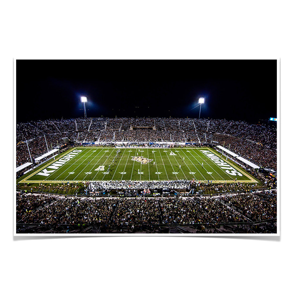 UCF Knights - Zombie Nation - College Wall Art #Canvas 