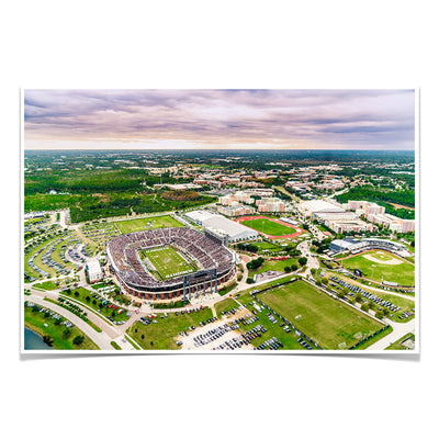 UCF Knights - Aerial Sports Complex - College Wall Art #Poster