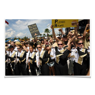 UCF Knights - Game Day Marching Knights - College Wall Art #Poster