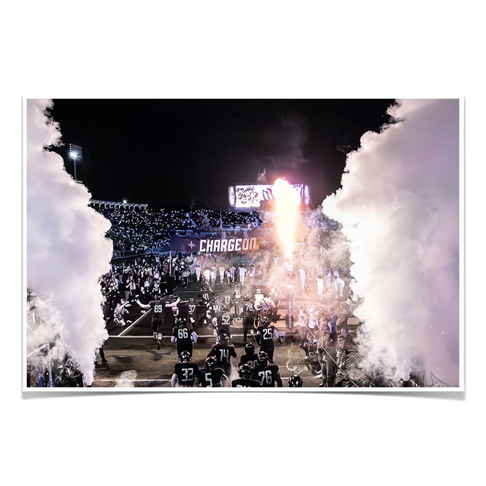 UCF Knights - Knight Entrance - College Wall Art #Canvas 