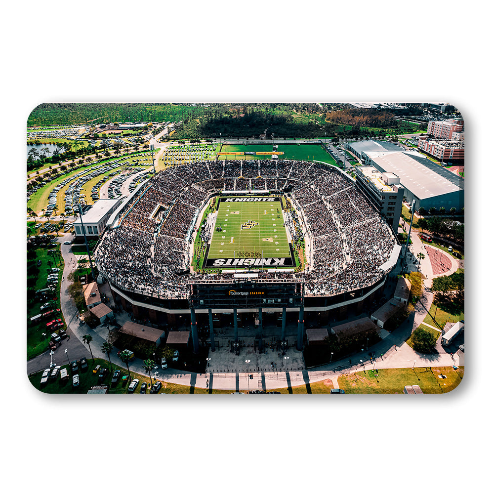 UCF Knights - Knights Stadium Aerial - College Wall Art #Canvas