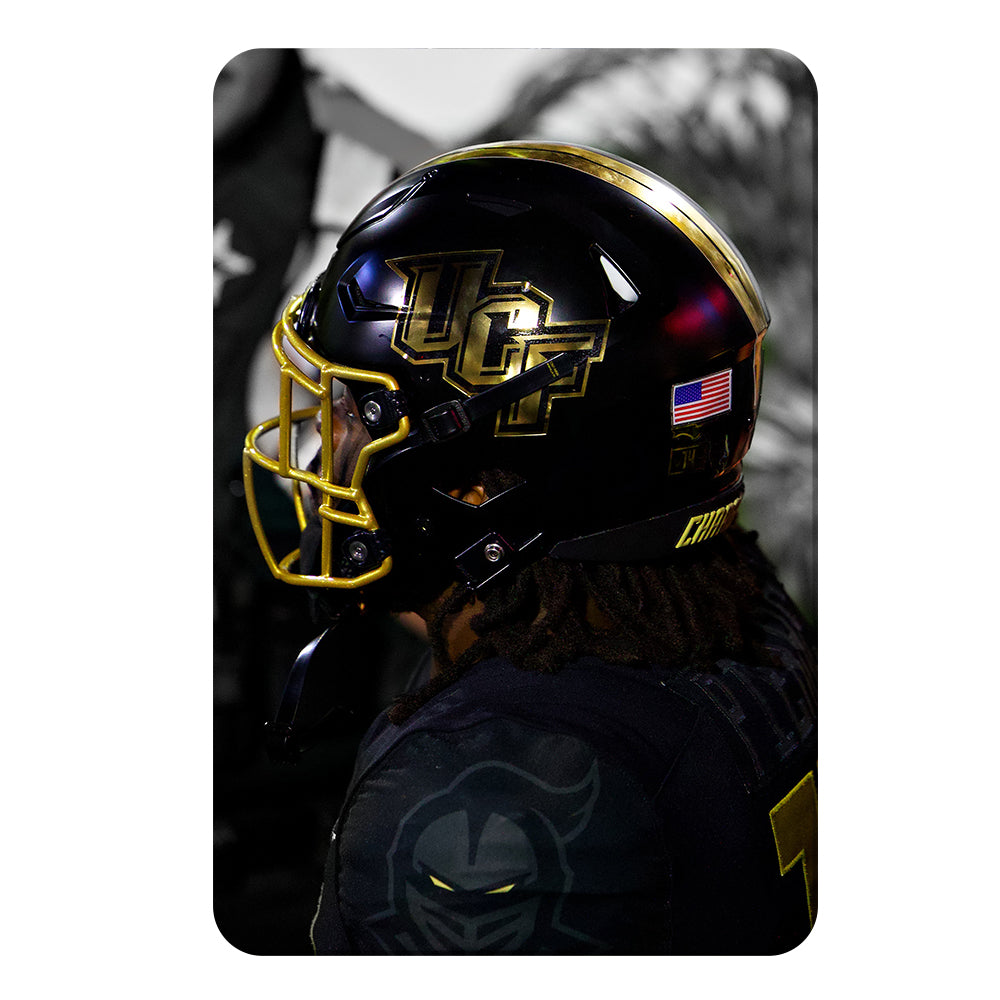 black and gold football helmet UCF Knights - UCF Knights Football - UCF Helmet