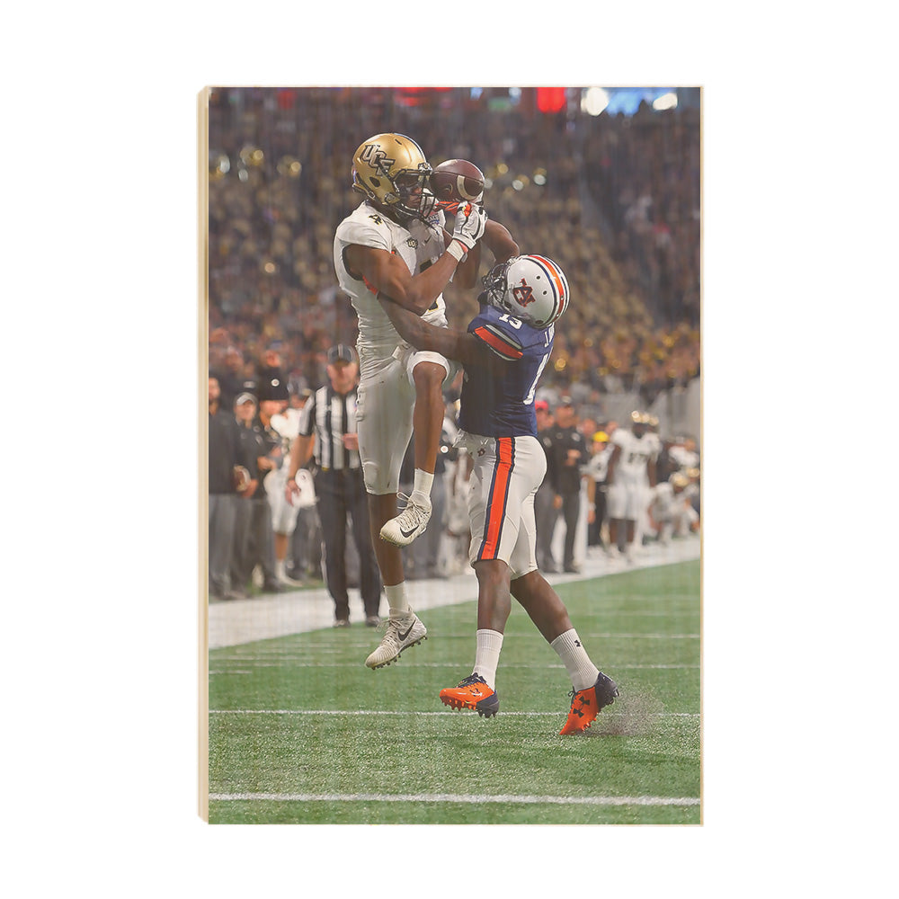 UCF Knights - The Catch 2017 Peach Bowl - College Wall Art #Canvas