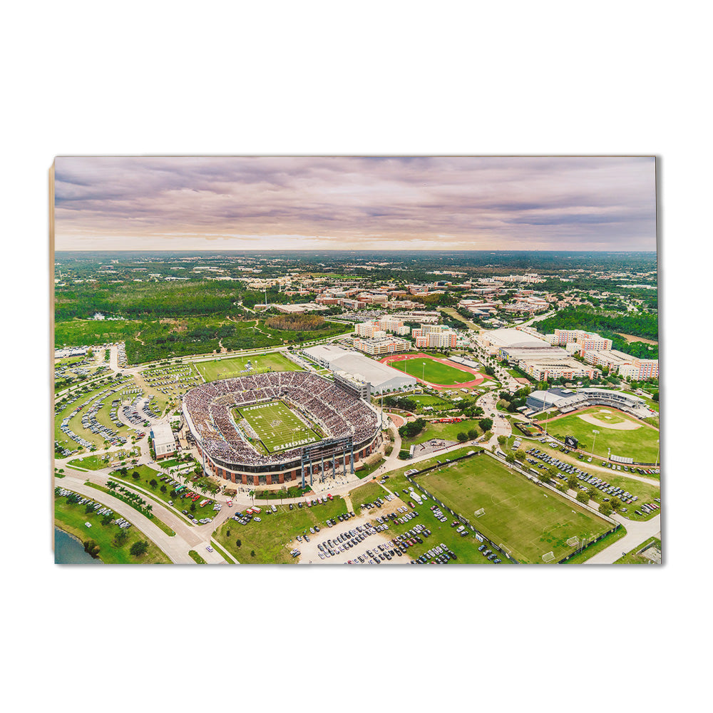 UCF Knights - Aerial Sports Complex - College Wall Art #Canvas 