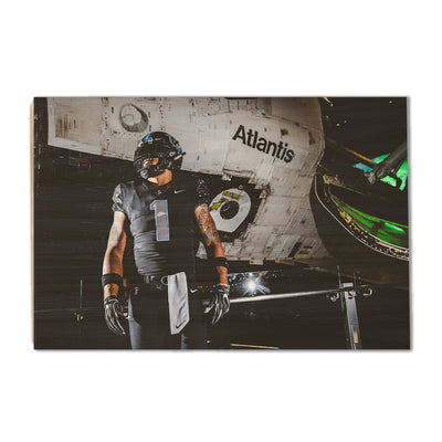 UCF Knights - Atlantis - College Wall Art #Wood