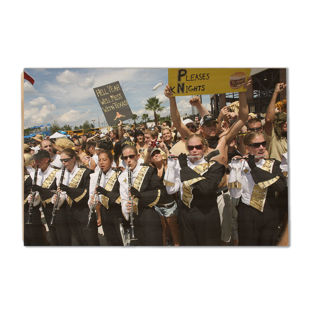 UCF Knights - Game Day Marching Knights - College Wall Art #Canvas