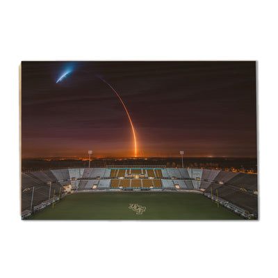 UCF Knights - Launch Over UCF - College Wall Art #Wood