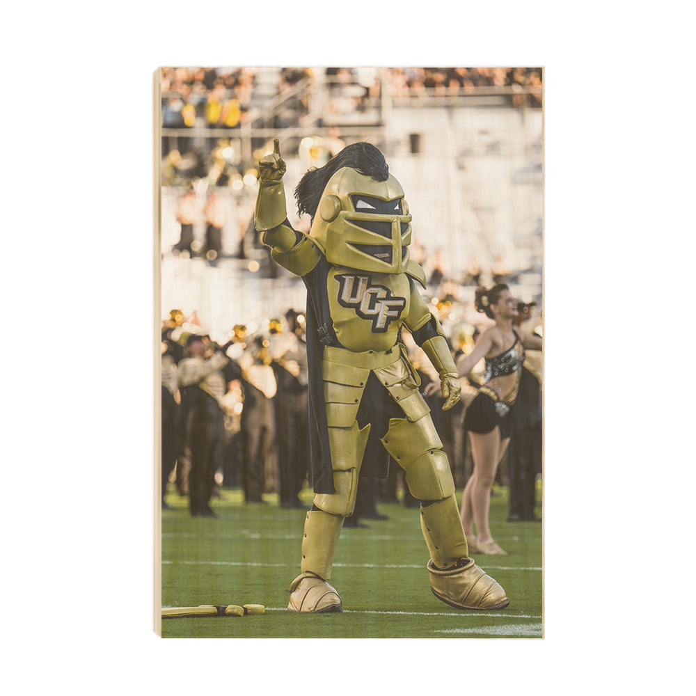 UCF Knights - Knightro Cheer - College Wall Art #Canvas