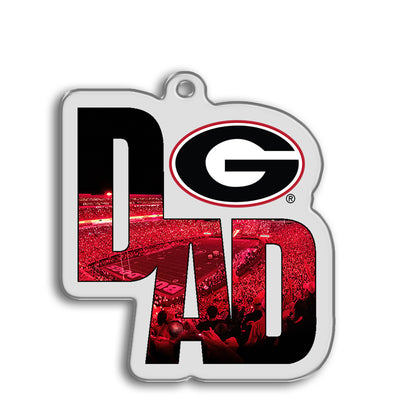Georgia Bulldogs - UGA Dad Bag Tag