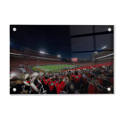Georgia Bulldogs - Redcoat Third Down - College Wall Art #Acrylic