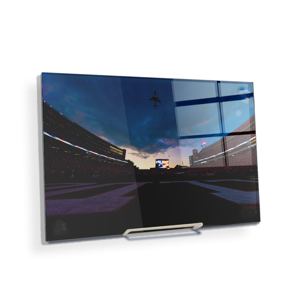 Georgia Bulldogs - Georgia Dawgs Flyover - College Wall Art #Canvas