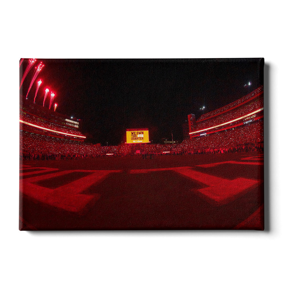 Georgia Bulldogs - We Own the 4th Quarter - College Wall Art #Canvas
