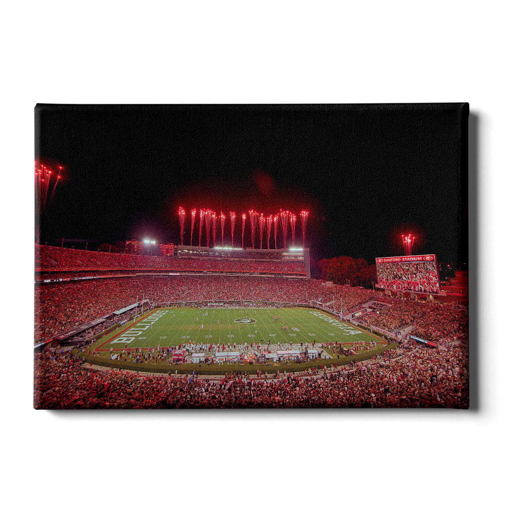 Georgia Bulldogs - 2nd Half - College Wall Art #Canvas