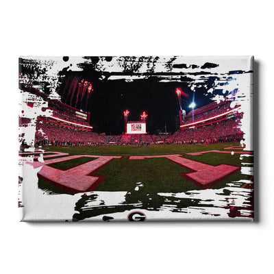 Georgia Bulldogs - We Own the 4th Quarter Paint - College Wall Art #Canvas