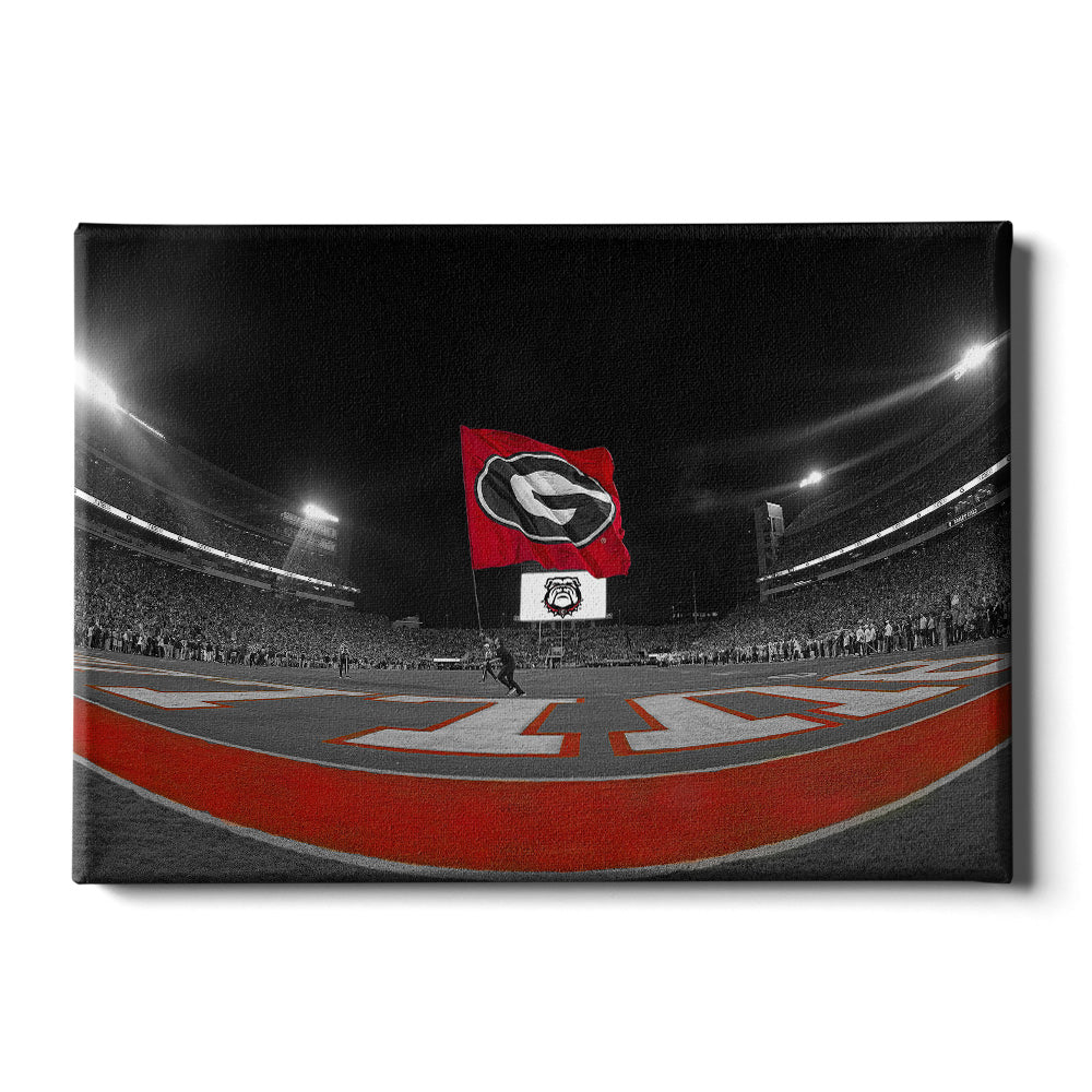 Georgia Bulldogs - Go Bulldogs - College Wall Art #Canvas