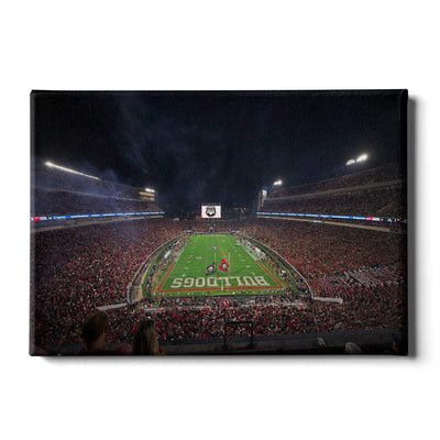 Georgia Bulldogs - Georgia Bulldogs Score - College Wall Art #Canvas