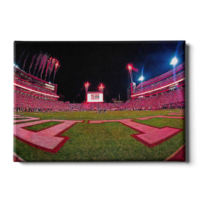 Georgia Bulldogs - We Own the 4th Quarter Oil Painting - College Wall Art #Canvas