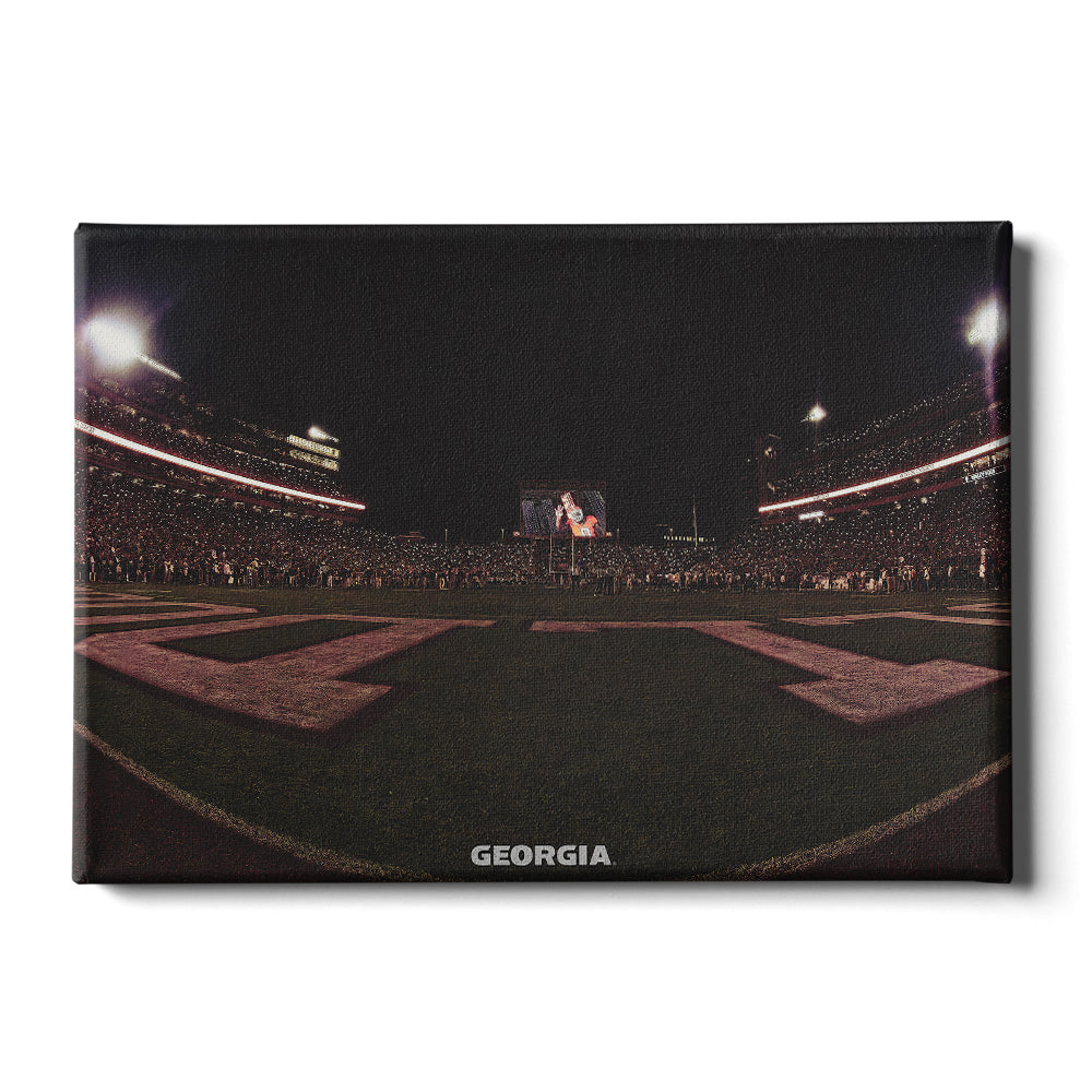 Georgia Bulldogs - 4th Quarter - College Wall Art #Canvas