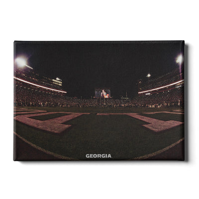 Georgia Bulldogs - 4th Quarter - College Wall Art #Canvas