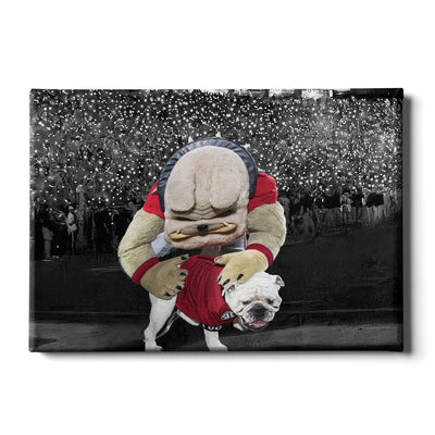 Boom and Hairy under the 4th Quarter Lights - College Wall Art #Canvas