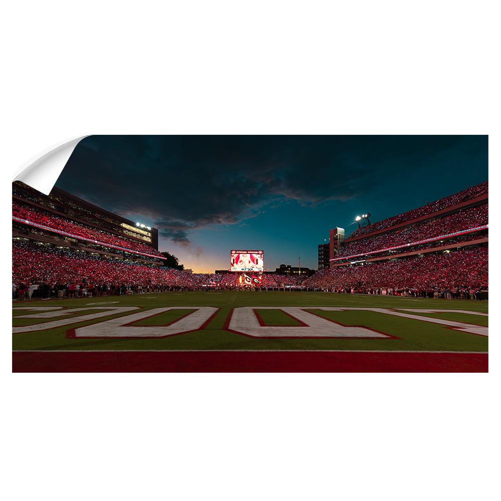 Georgia Bulldogs - Georgia's Grand Entrance Panoramic - College Wall Art #Canvas