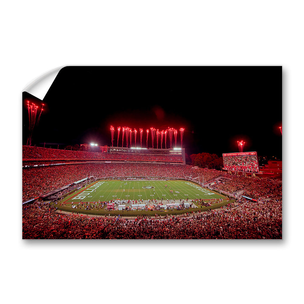 Georgia Bulldogs - 2nd Half - College Wall Art #Canvas