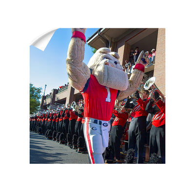 Georgia Bulldogs - Hairy Dawg Walk - College Wall Art #Wall Decal