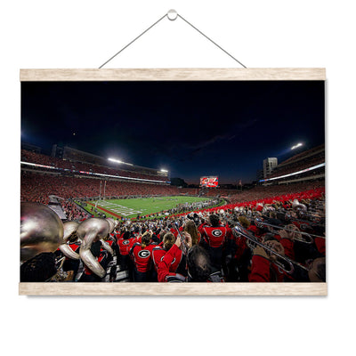 Georgia Bulldogs - Redcoat Third Down - College Wall Art #Hanging Canvas