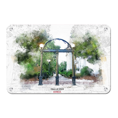 Georgia Bulldogs - Arch Painting Class of 2024 - College Wall Art #Metal