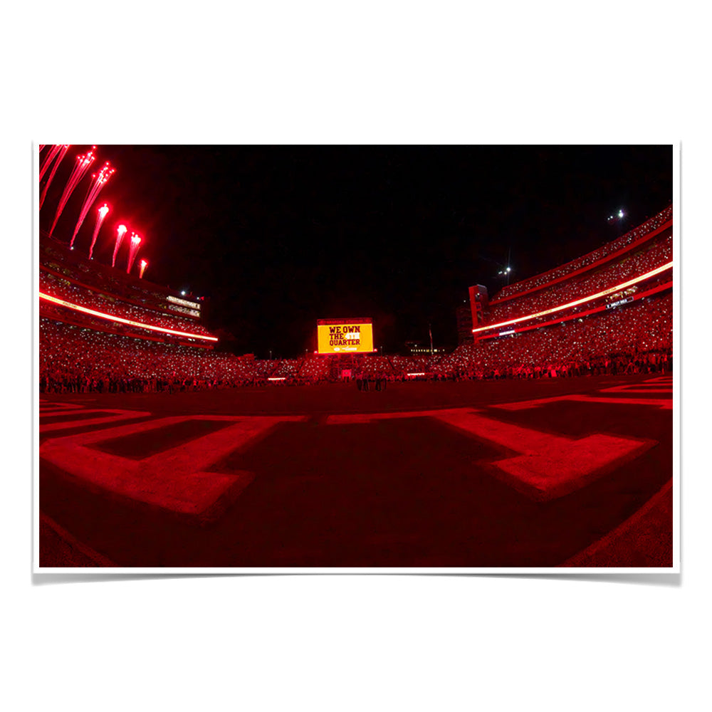 Georgia Bulldogs - We Own the 4th Quarter - College Wall Art #Canvas