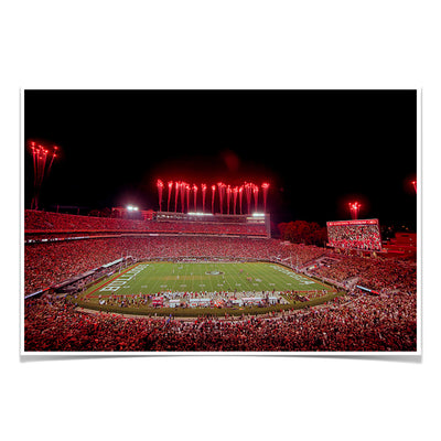 Georgia Bulldogs - 2nd Half - College Wall Art #Poster