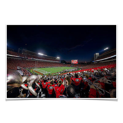 Georgia Bulldogs - Redcoat Third Down - College Wall Art #Poster