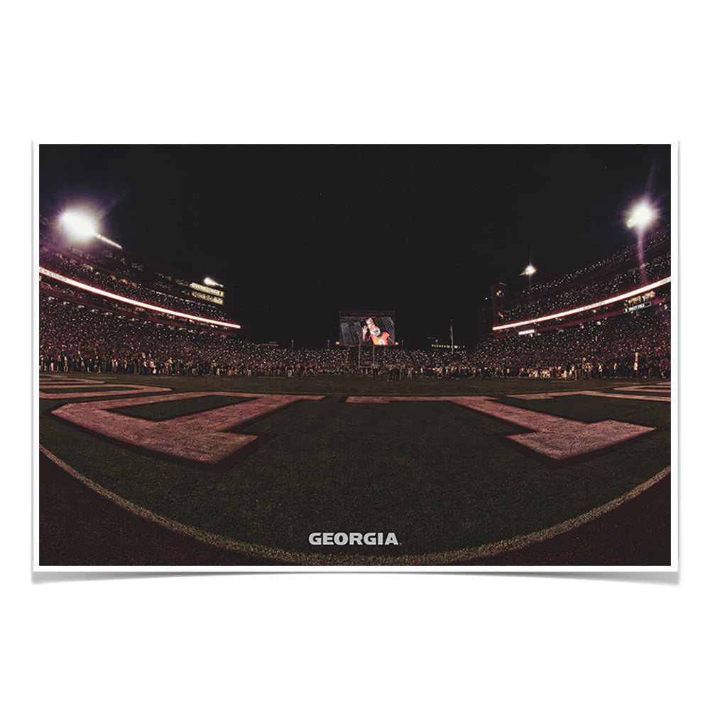 Georgia Bulldogs - 4th Quarter - College Wall Art #Canvas