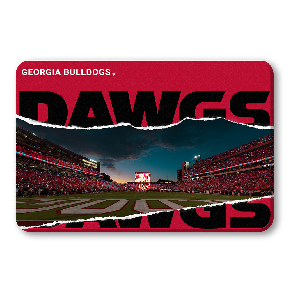 Georgia Bulldogs - Georgia Entering the Field - College Wall Art #Canvas