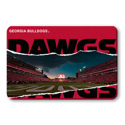 Georgia Bulldogs - Georgia Entering the Field - College Wall Art #PVC