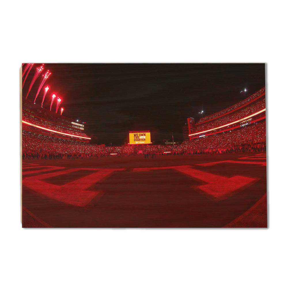 Georgia Bulldogs - We Own the 4th Quarter - College Wall Art #Canvas