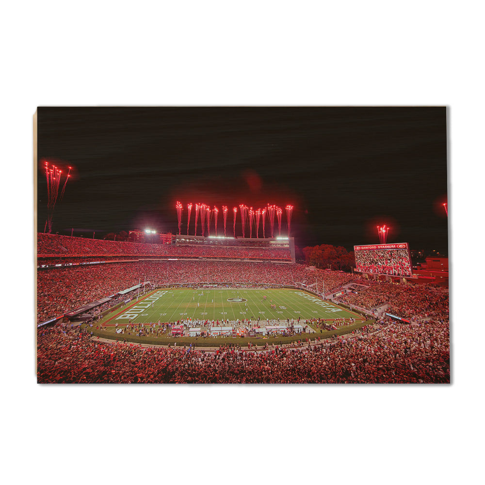 Georgia Bulldogs - 2nd Half - College Wall Art #Canvas
