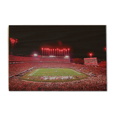 Georgia Bulldogs - 2nd Half - College Wall Art #Wood
