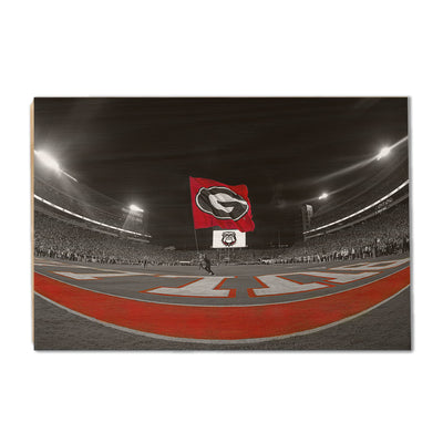 Georgia Bulldogs - Go Bulldogs - College Wall Art #Wood