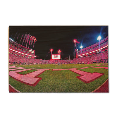 Georgia Bulldogs - We Own the 4th Quarter Oil Painting - College Wall Art #Wood