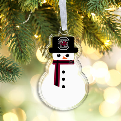 South Carolina Gamecocks - USC Snowman Ornament