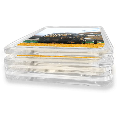 Southern Miss Golden Eagles - Southern Miss Football Helmet Drink Coaster