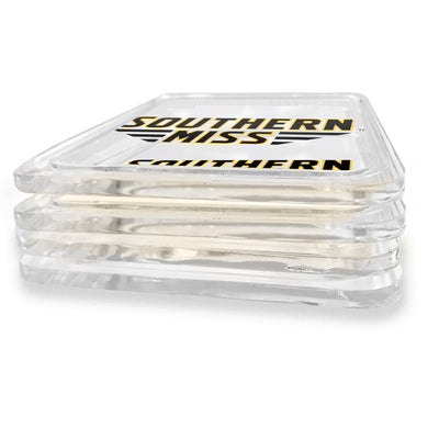 Southern Miss Golden Eagles - Southern Miss Logo Drink Coaster