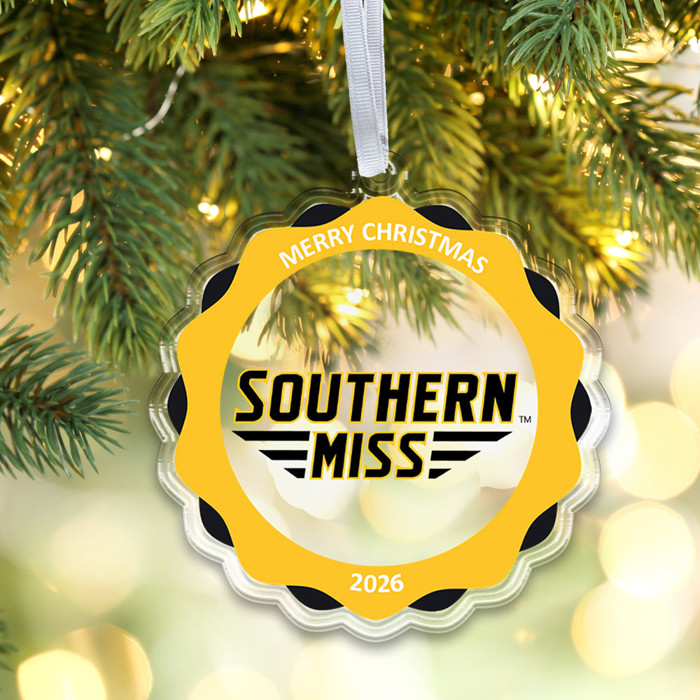 Southern Miss Golden Eagles - Southern Miss Christmas 2026 Ornament