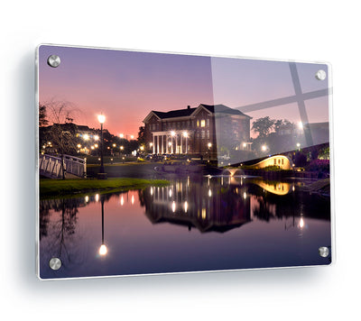 Southern Miss Golden Eagles - Lake Byron - College Wall Art #Acrylic