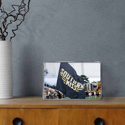 Southern Miss Golden Eagles - Southern Miss Flag - College Wall Art #Acrylic Mini