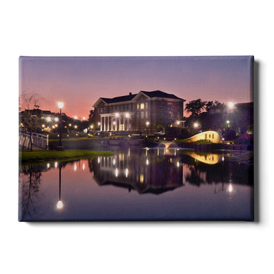 Southern Miss Golden Eagles - Lake Byron - College Wall Art #Canvas
